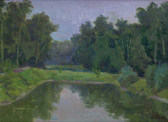 Шилов Александр Александрович. Сокольники. Пруд